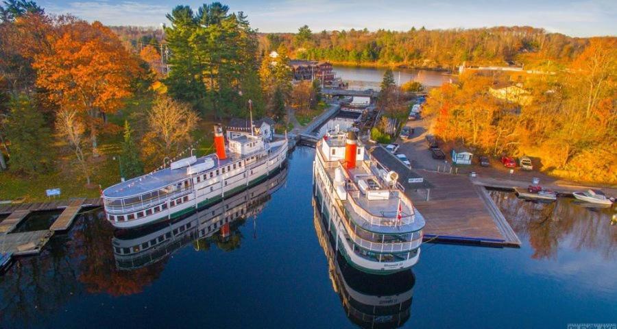 Muskoka Lakes Hotel And Resorts ميناء كارلينج المظهر الخارجي الصورة